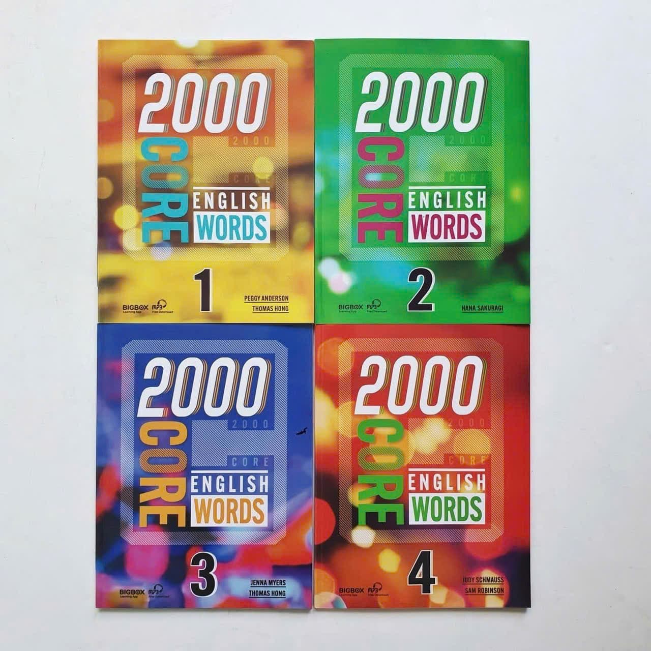 2000 core English words